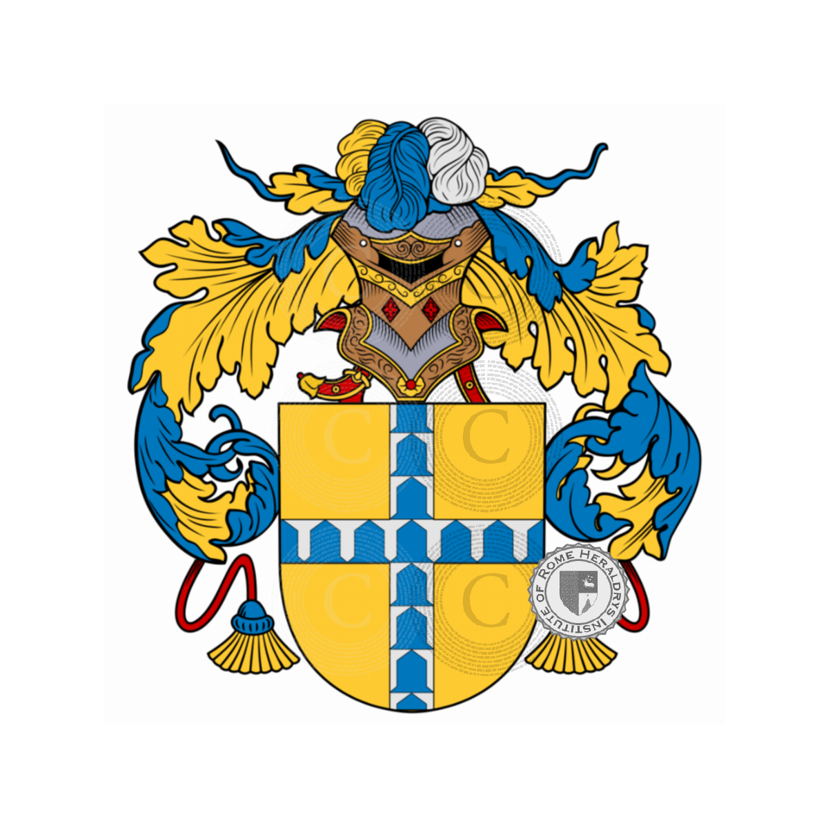 Escudo de la familiaAlbero, Alberò