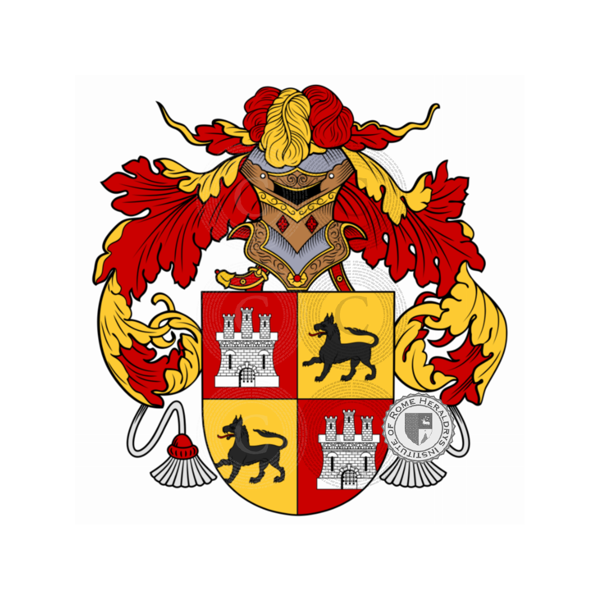 Coat of arms of familyAbascal