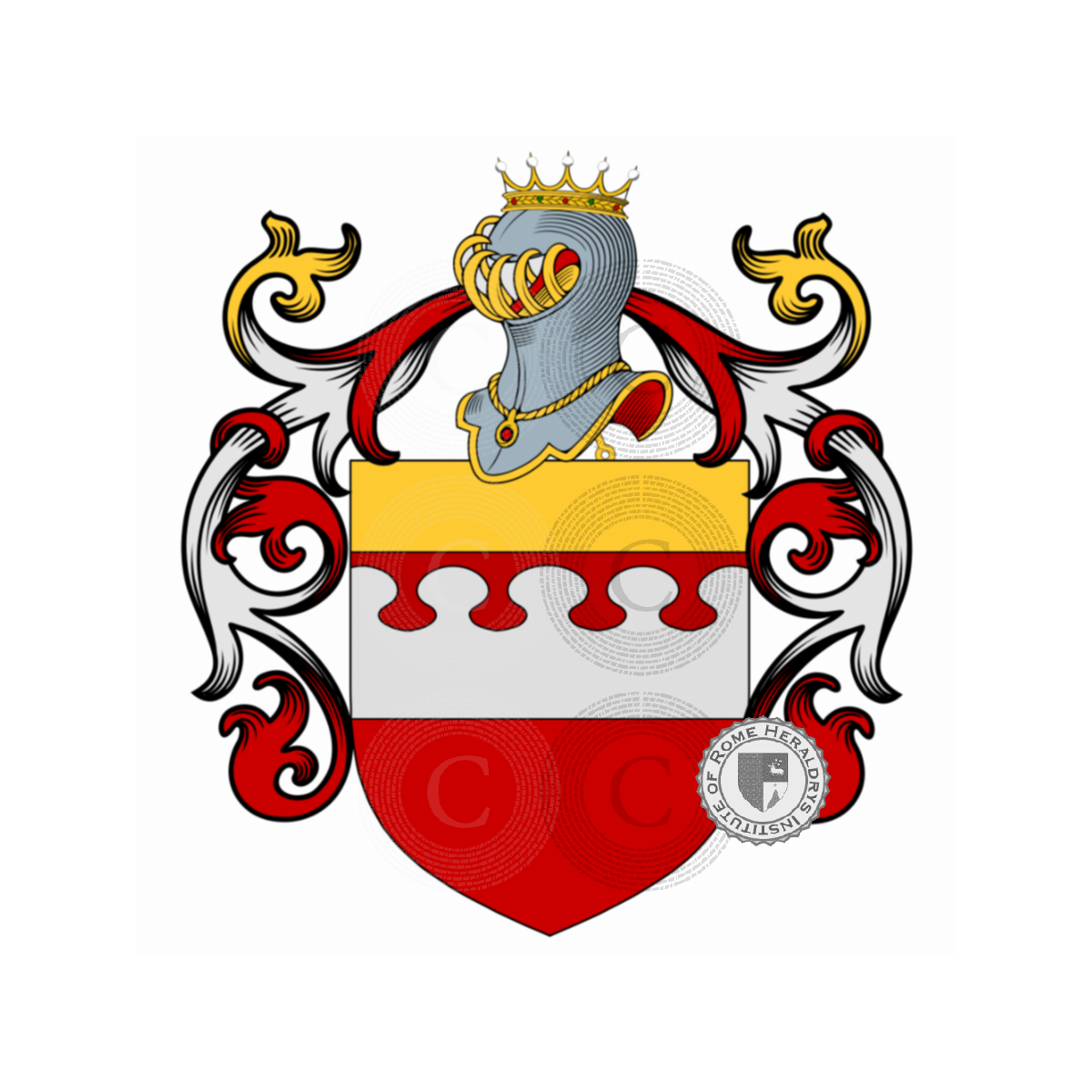 Coat of arms of familyCarlo, Caporis,Carli,Carlis,Caroli,de Carlo,di Carlo,Nacarlo