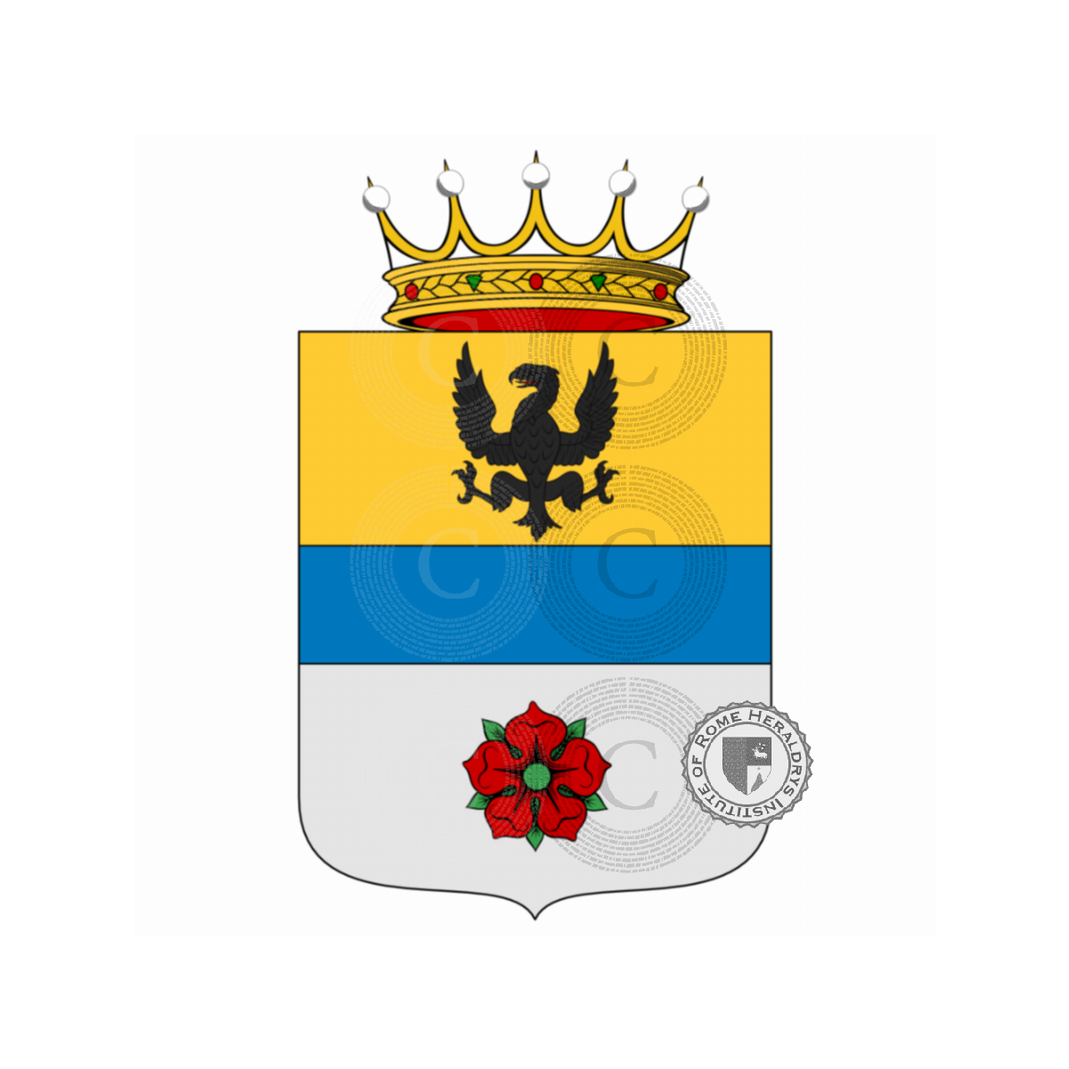 Escudo de la familiaLugano, da Lugano,de Lugano