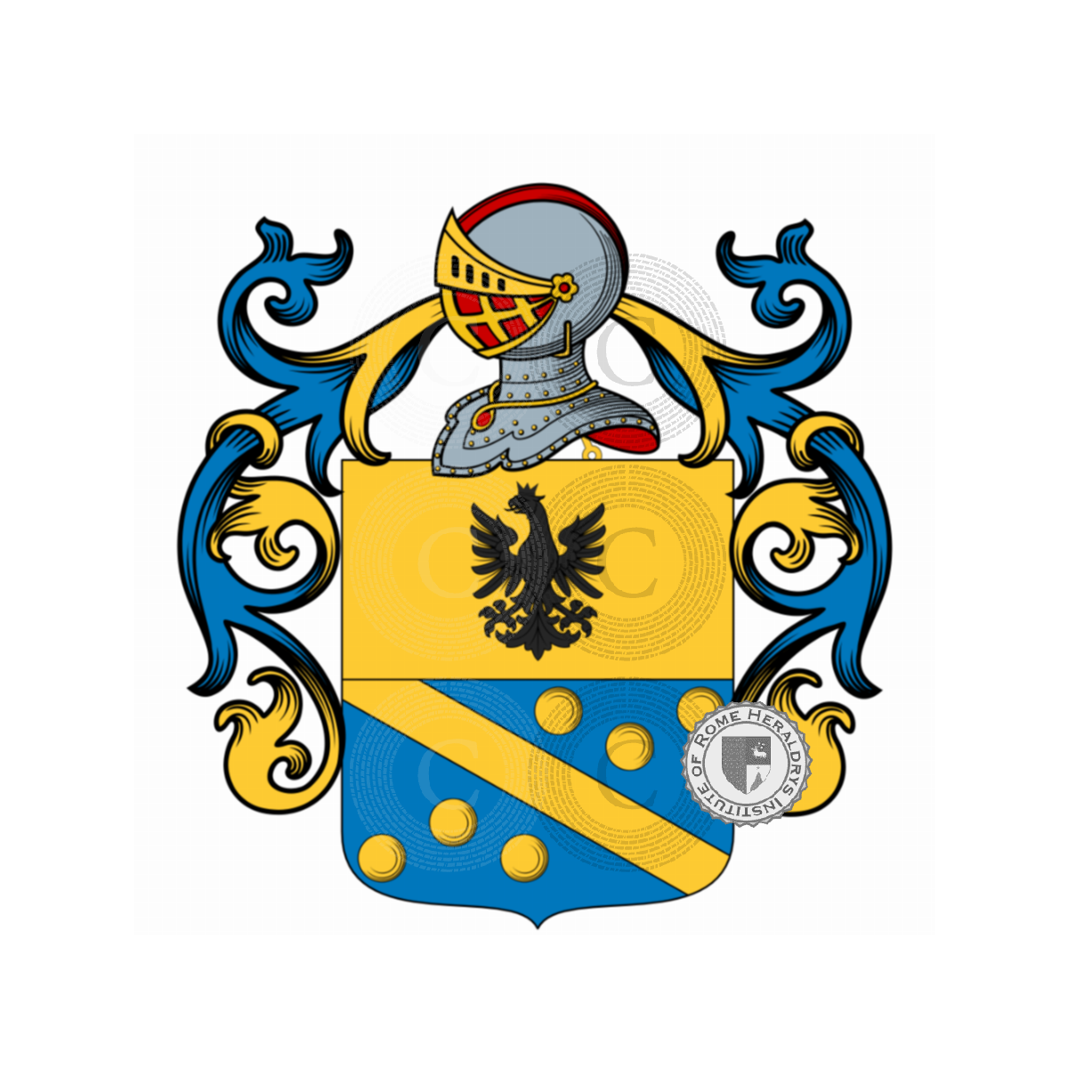 Wappen der FamilieCattori, Cattarinetti