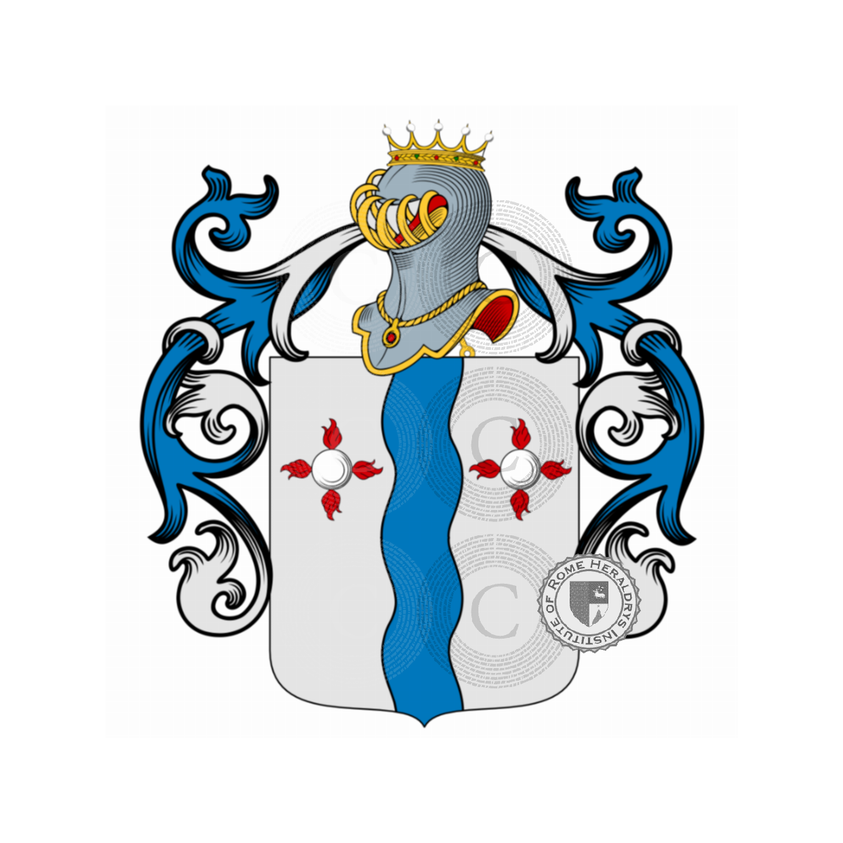 Wappen der FamilieSalmi, Salmo