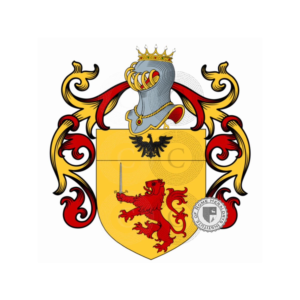 Coat of arms of familyCesani, del Mastio