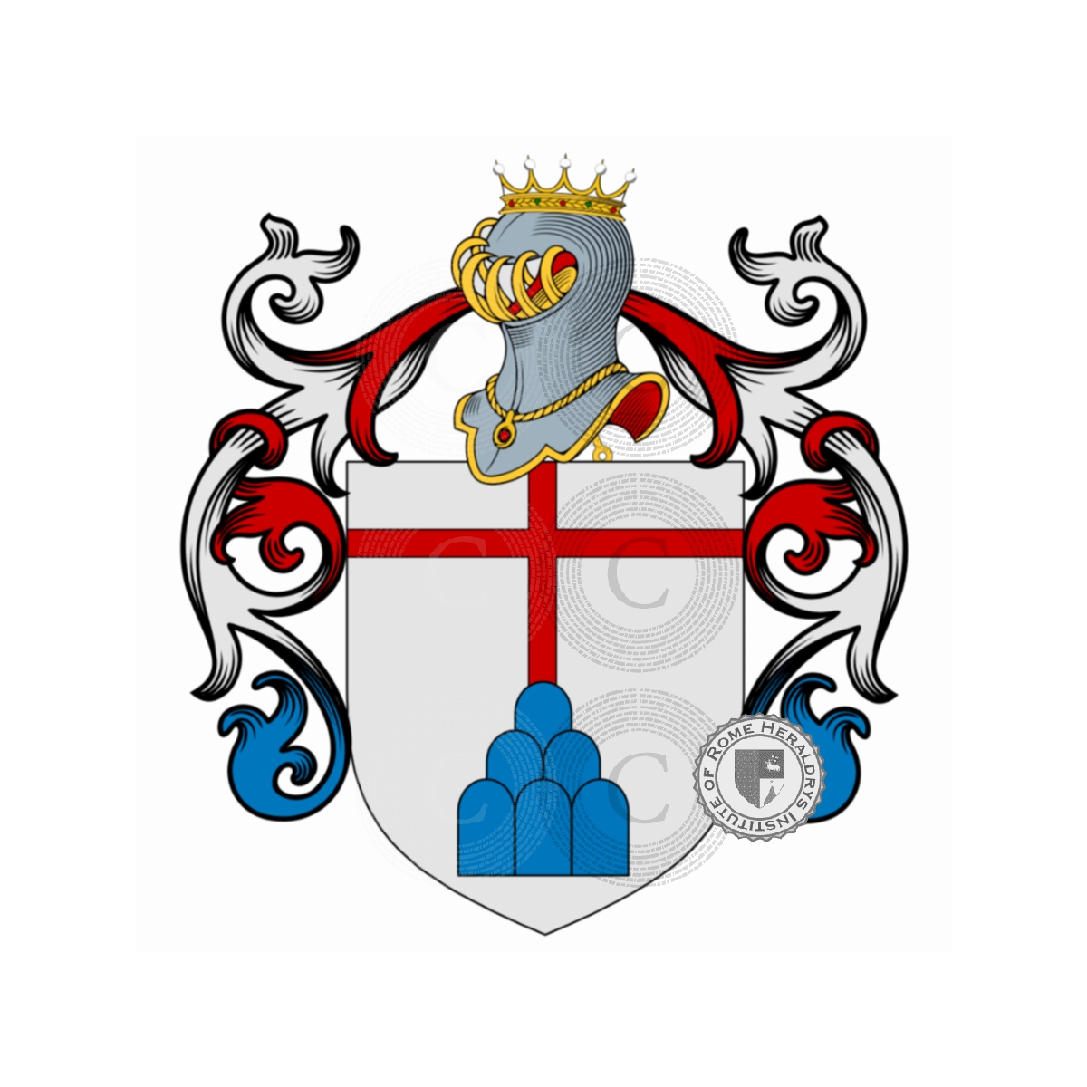 Escudo de la familiada Montebuoni, Bondelmonti,Buondelmonti
