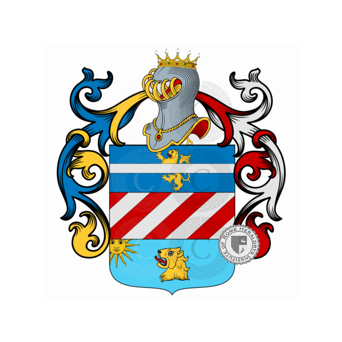 Escudo de la familiaSivieri, Sivieri