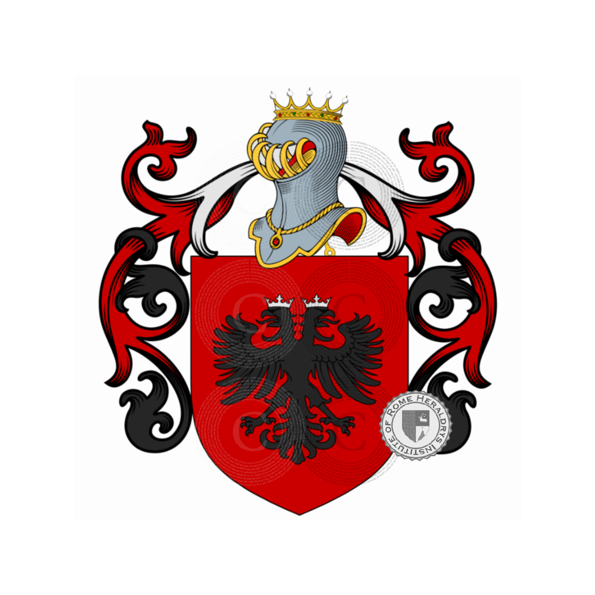 Coat of arms of familyLupato, Lovati,Lupati,Lupato,Lupo