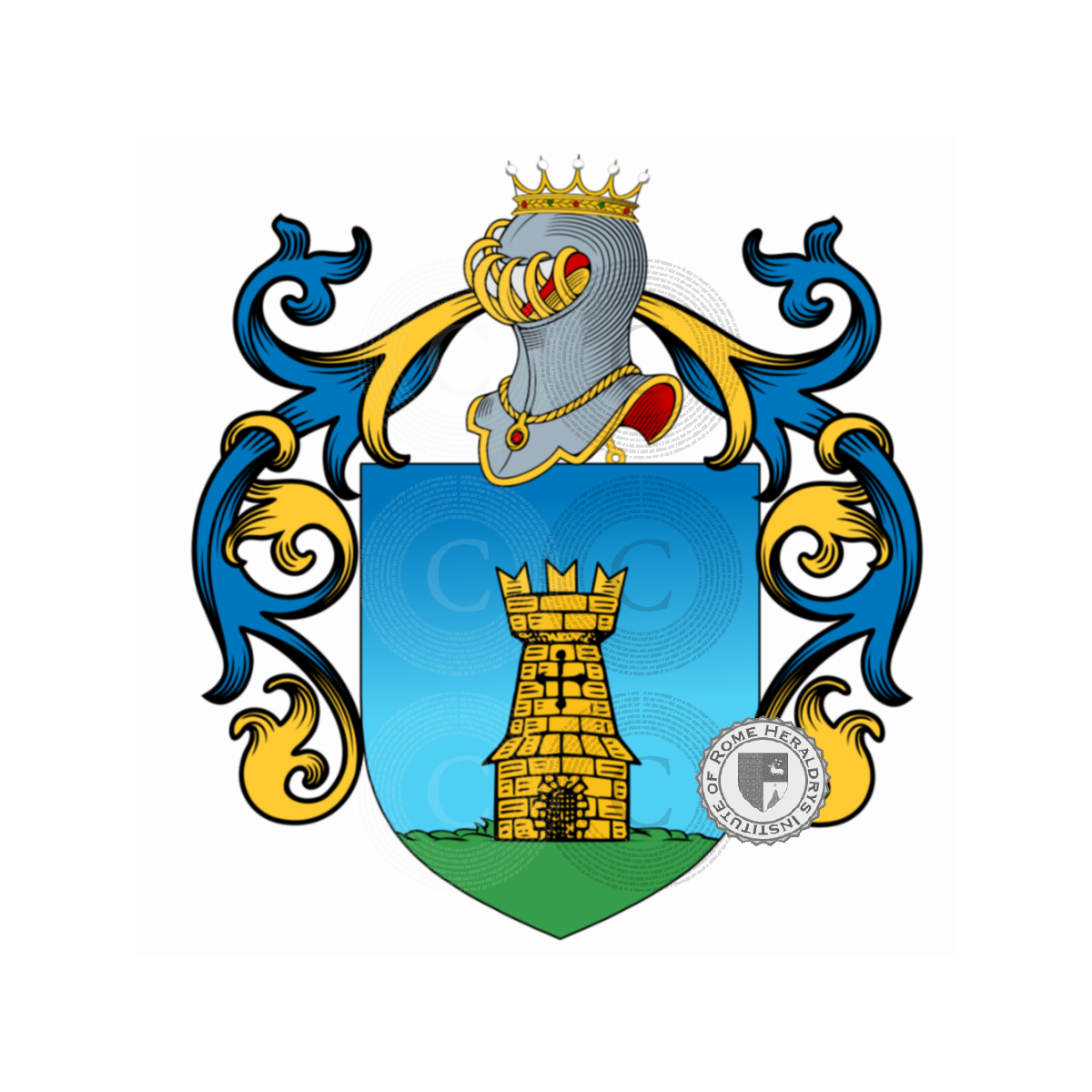 Wappen der FamilieSeraglii, Seragli,Seraglii