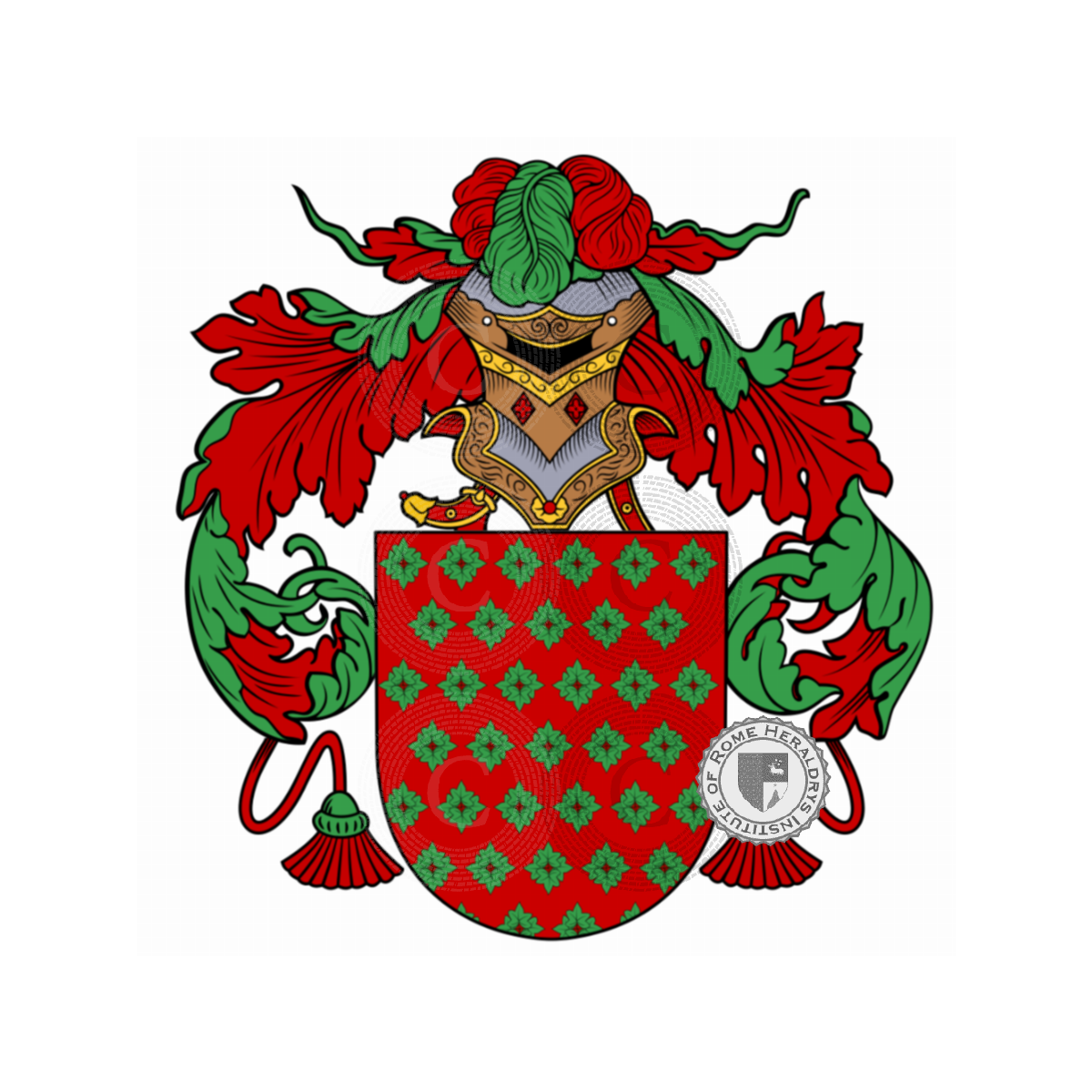 Coat of arms of familyCavalcanti