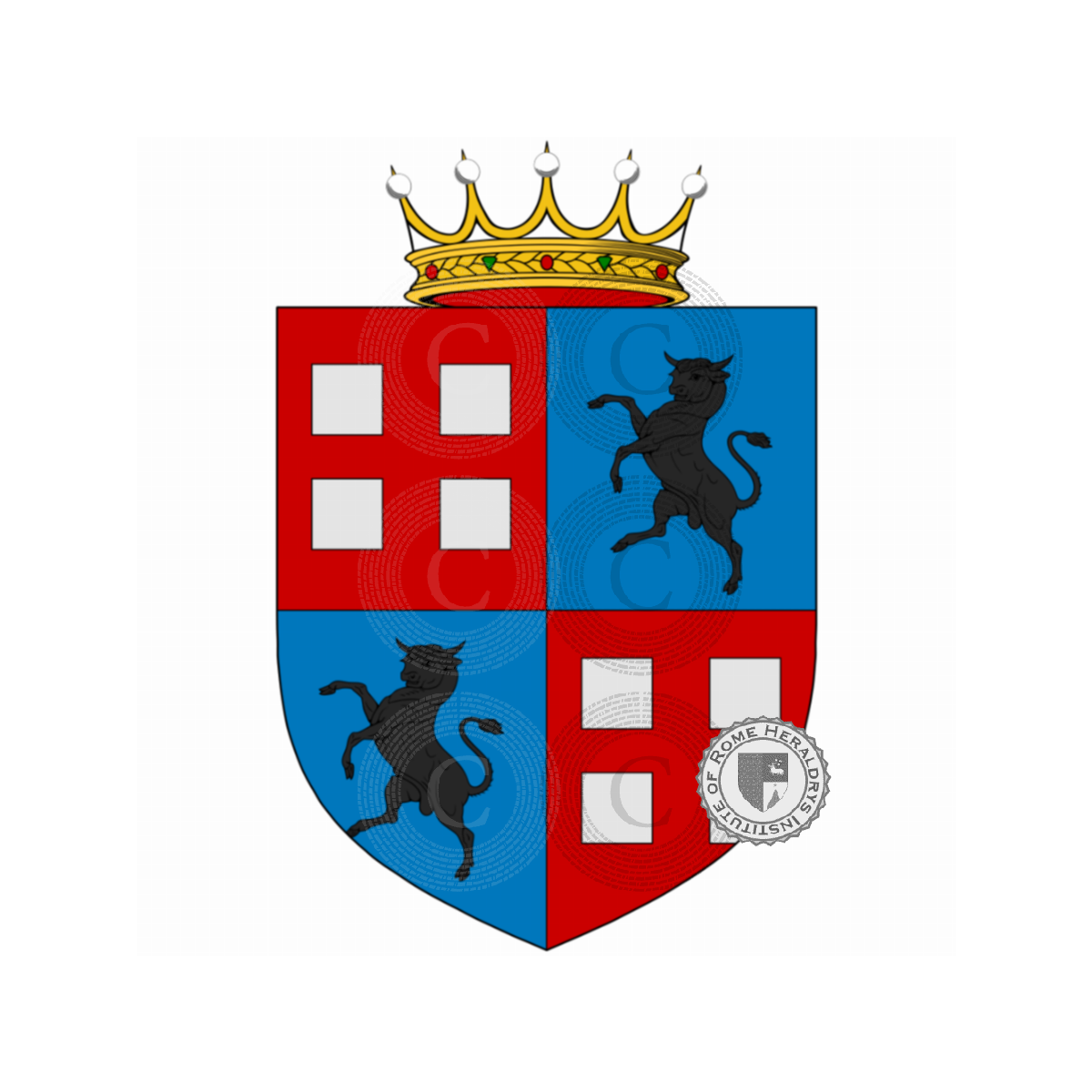 Wappen der FamilieTaurelli Salimbeni