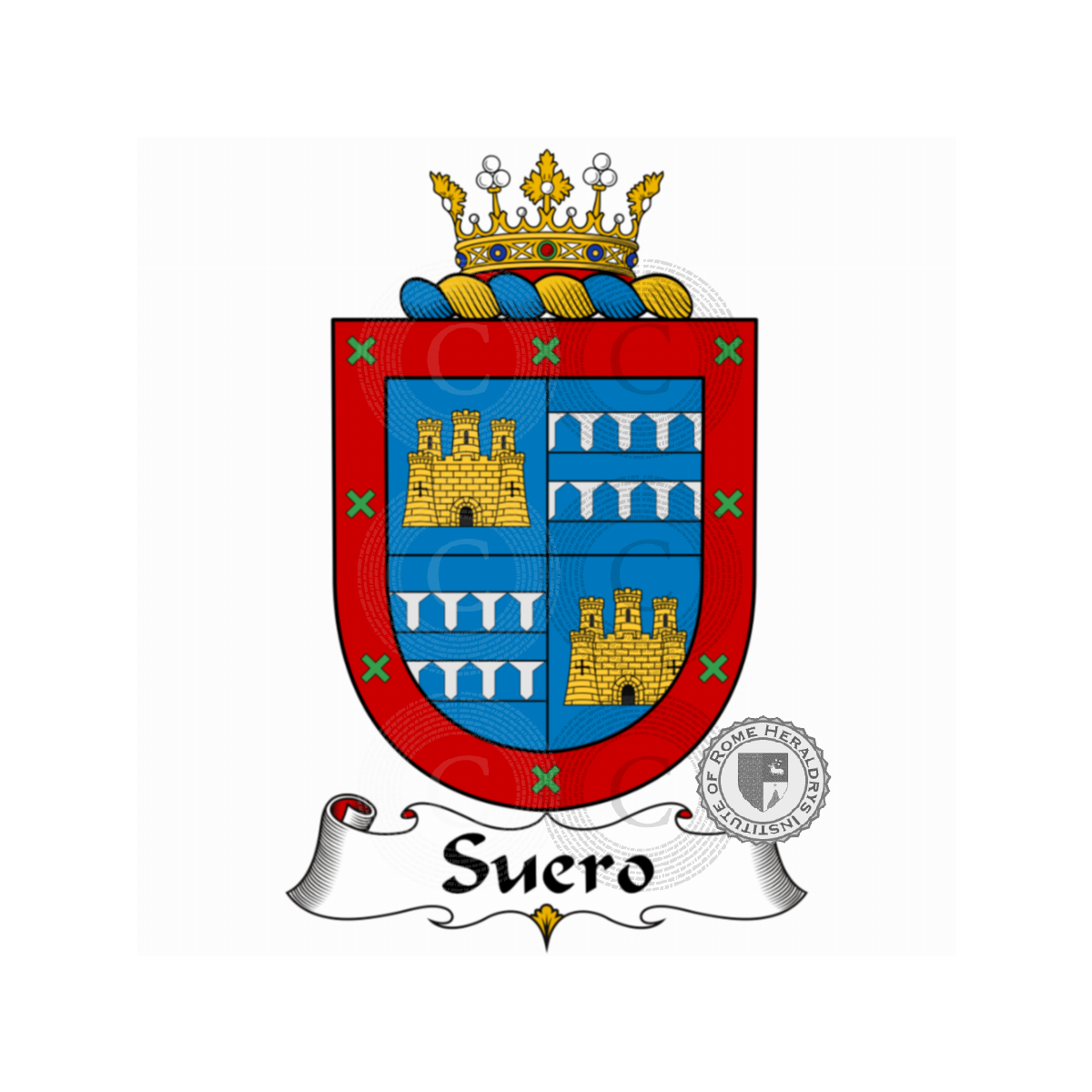 Coat of arms of familySuero