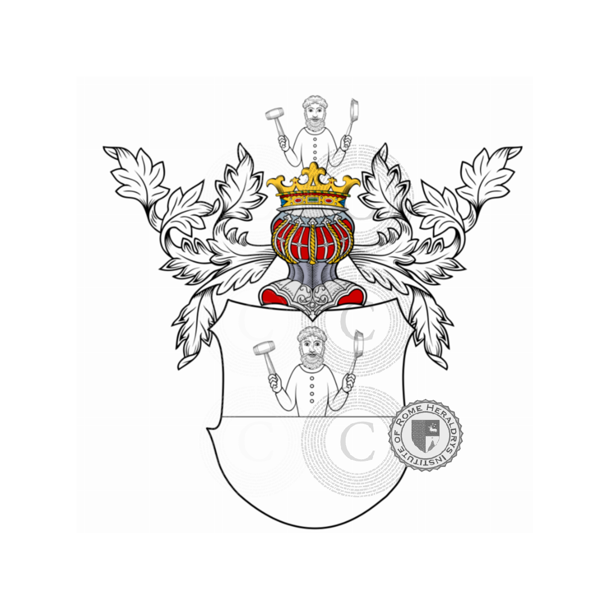 Coat of arms of familyPfannenschmidt