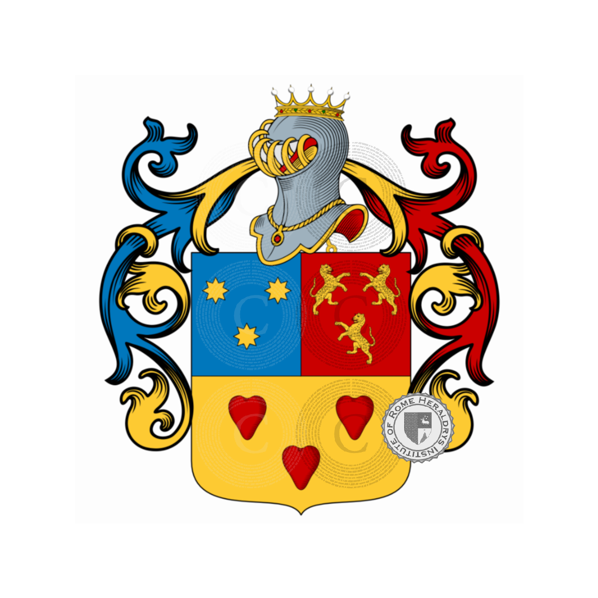 Coat of arms of familyCorfini