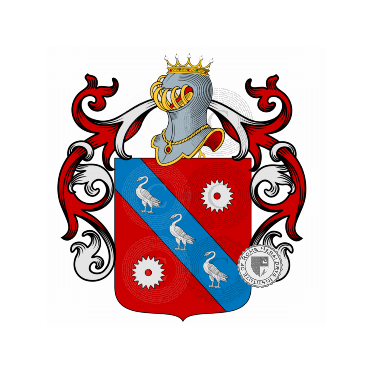 Coat of arms of familyGirelli, Girello,Mairani