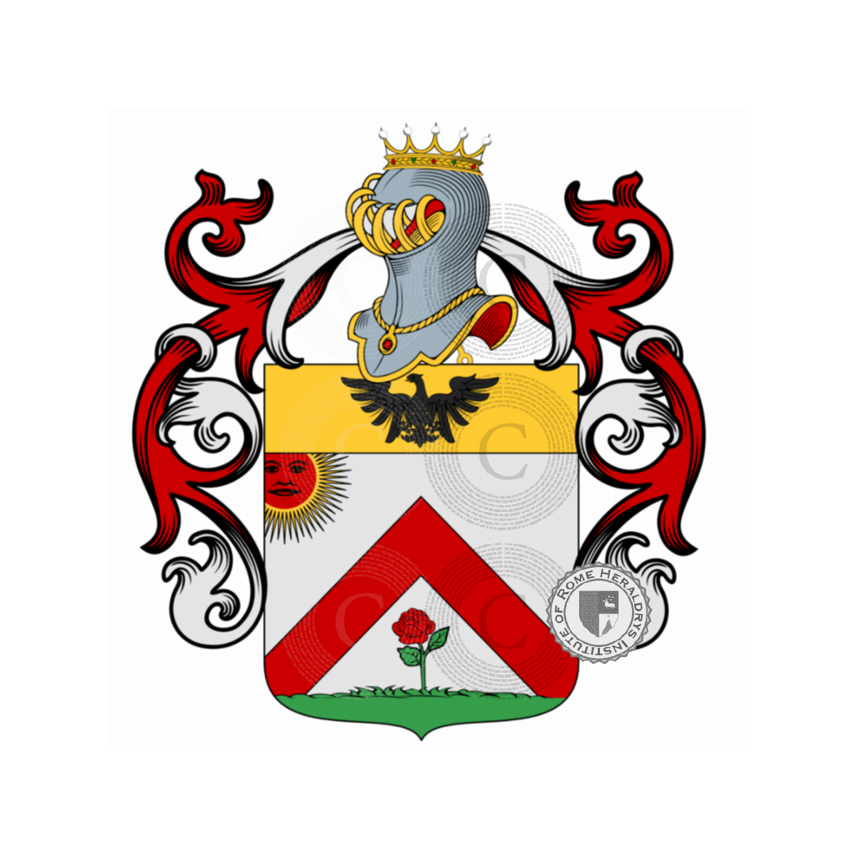 Wappen der FamilieGirelli, Girello,Mairani