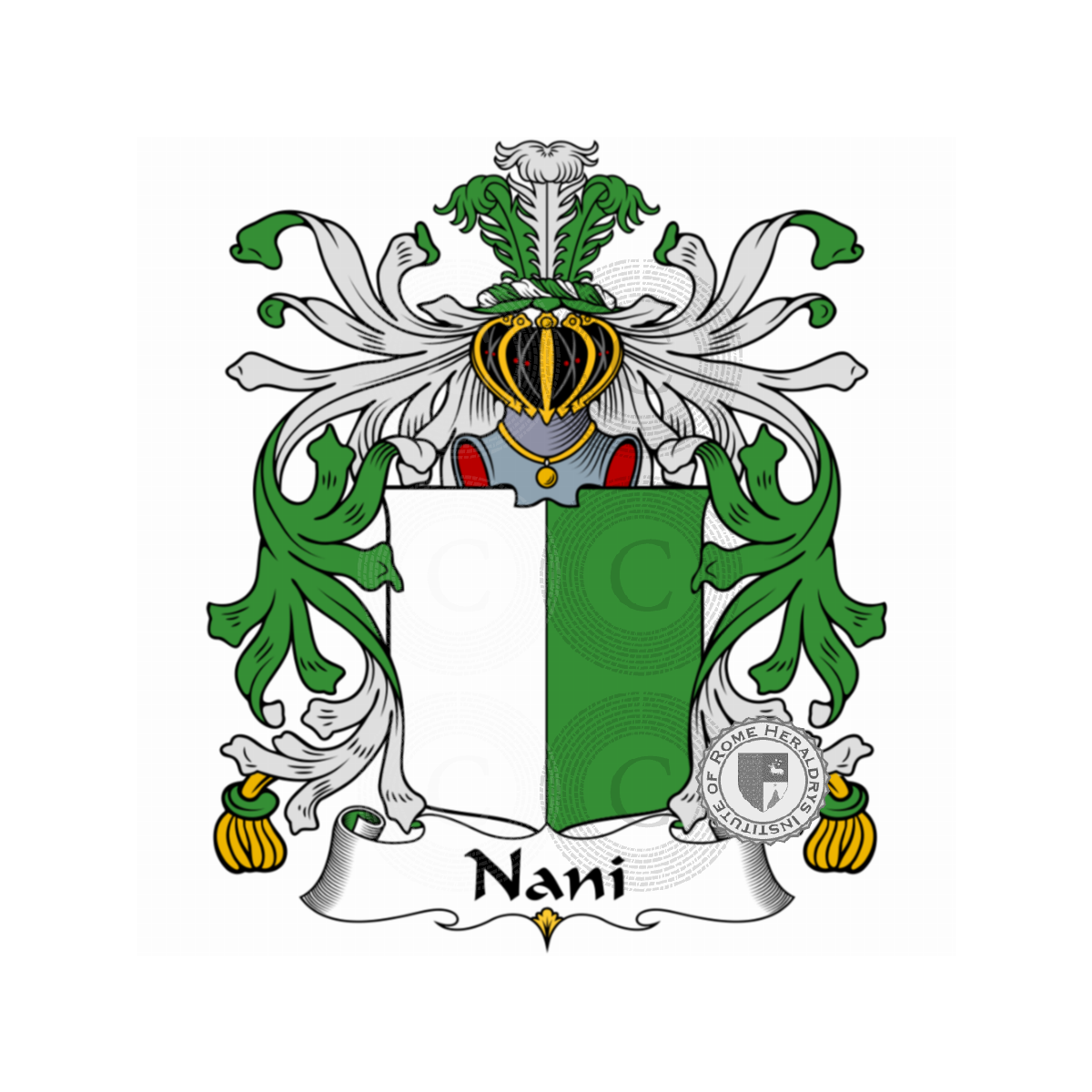 Coat of arms of familyNani