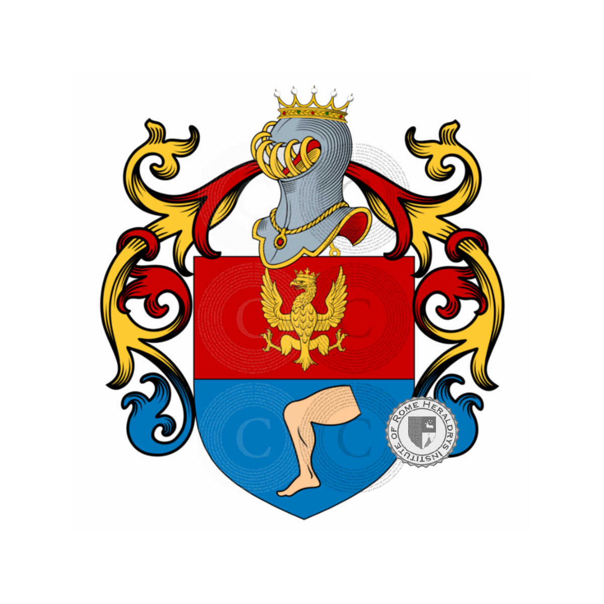 Coat of arms of familyGinocchi, Ginocchi