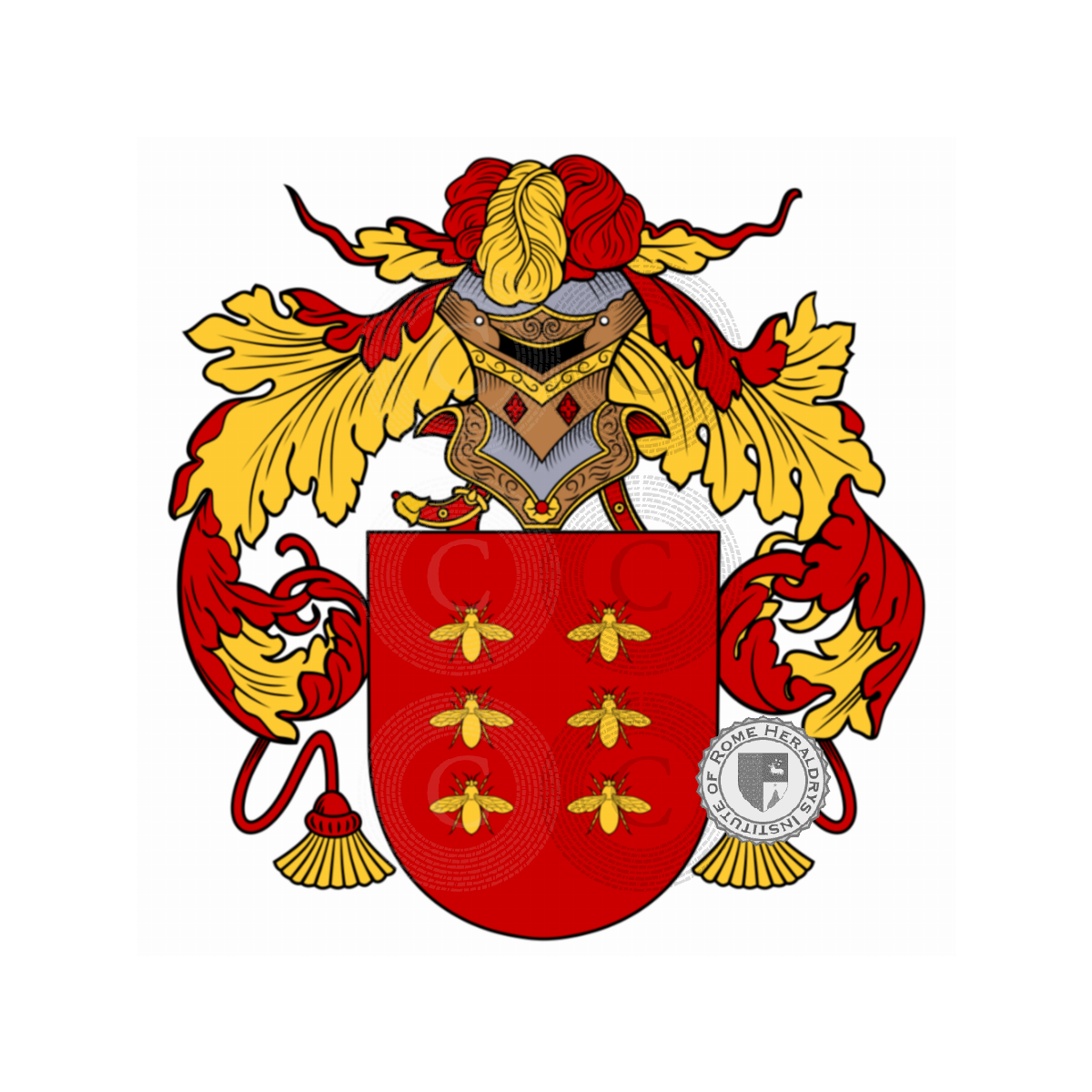 Escudo de la familiaCàndido, Candido di Cancellara,de Candido