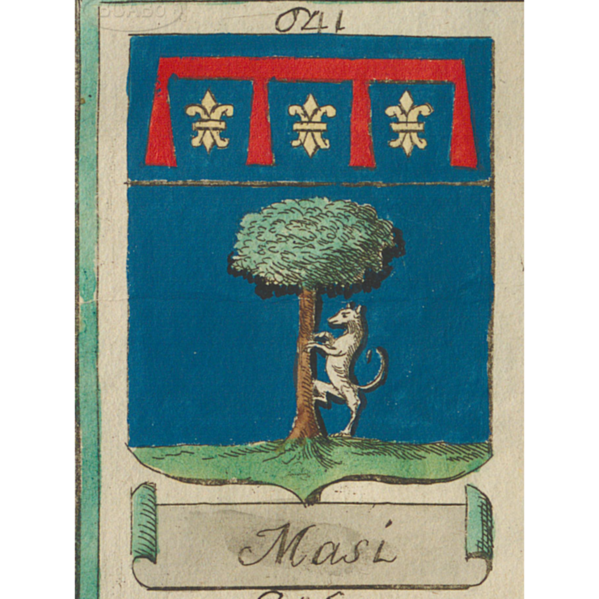 Coat of arms of familyMasi