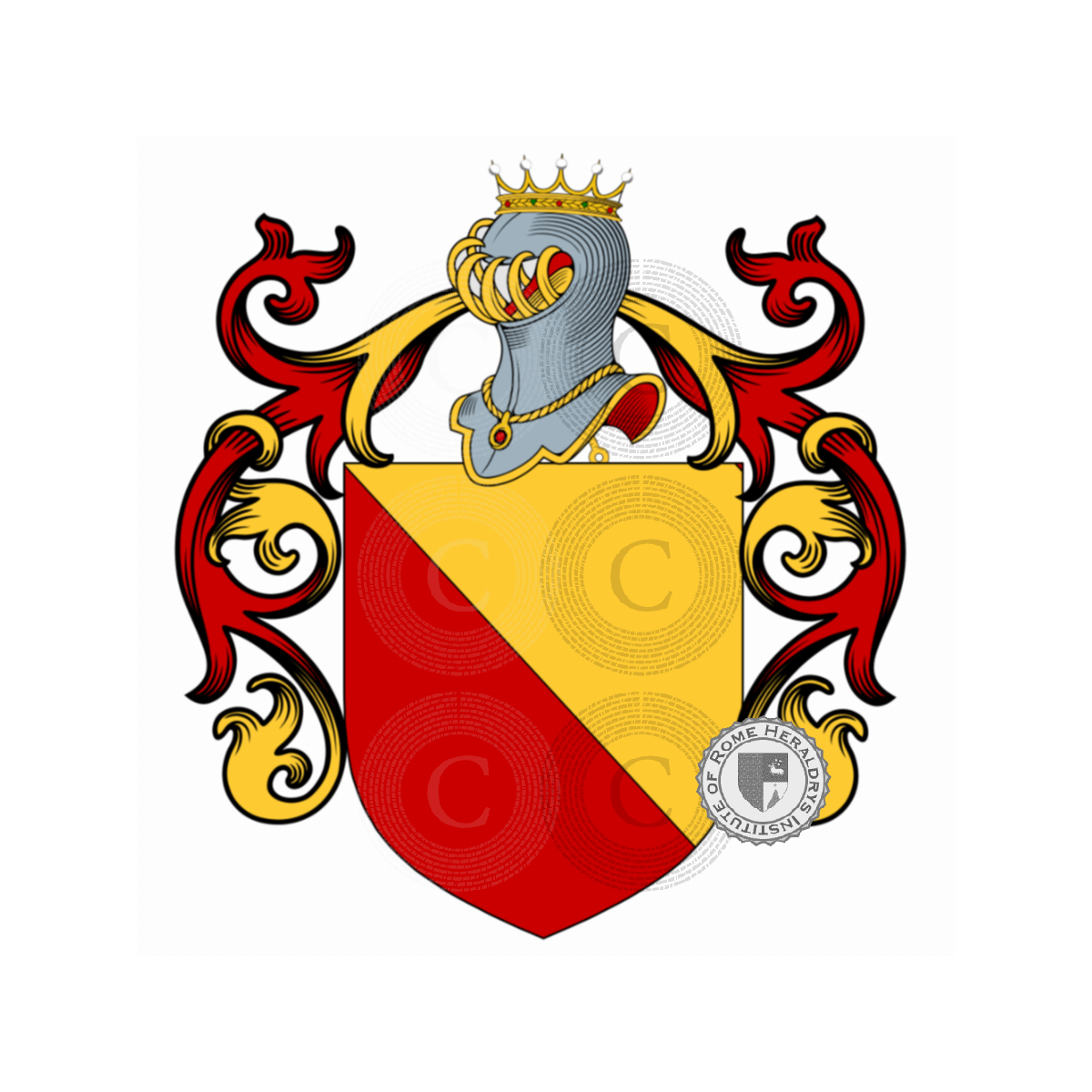 Escudo de la familiaAbbadessa, Abbadessa