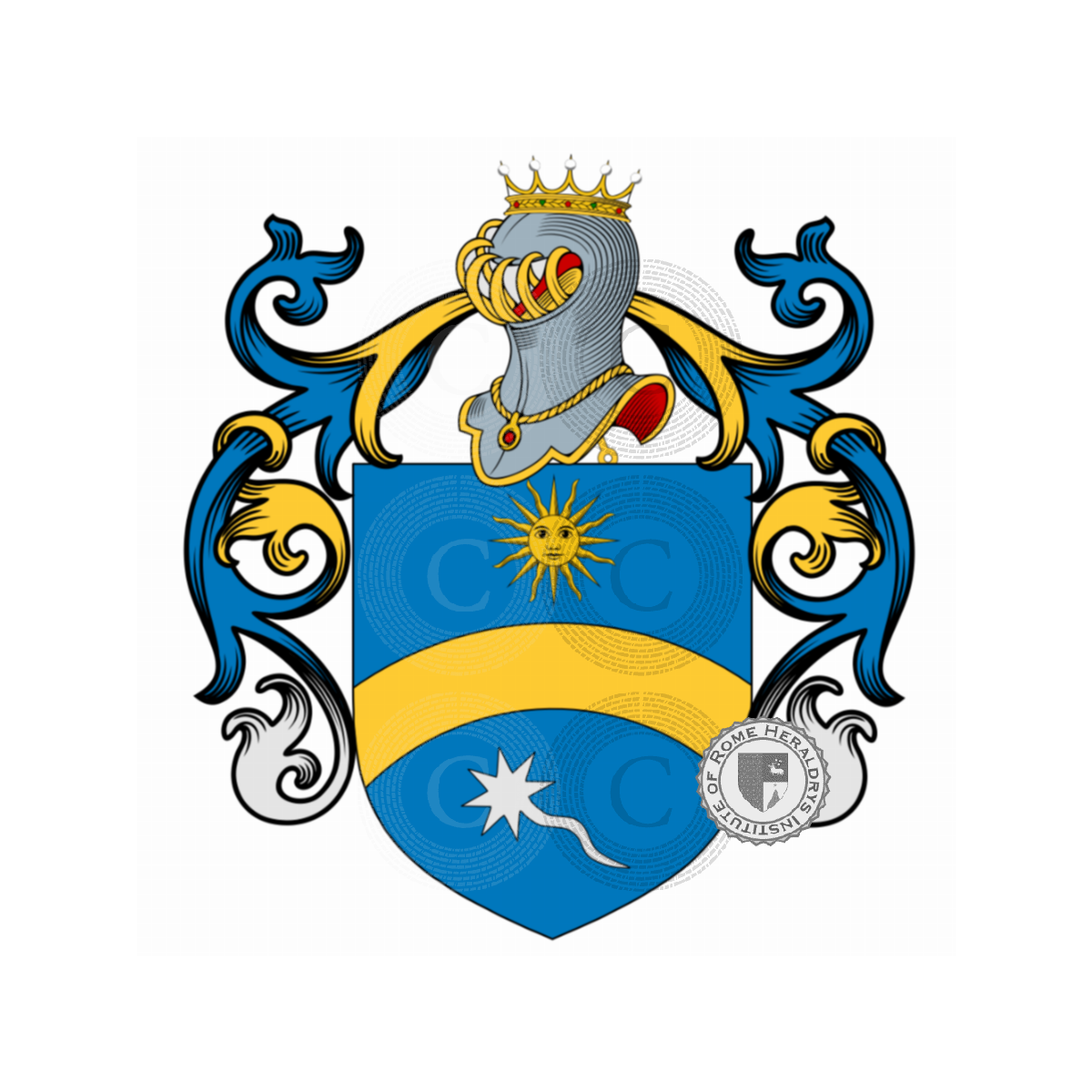 Coat of arms of familyArcuri