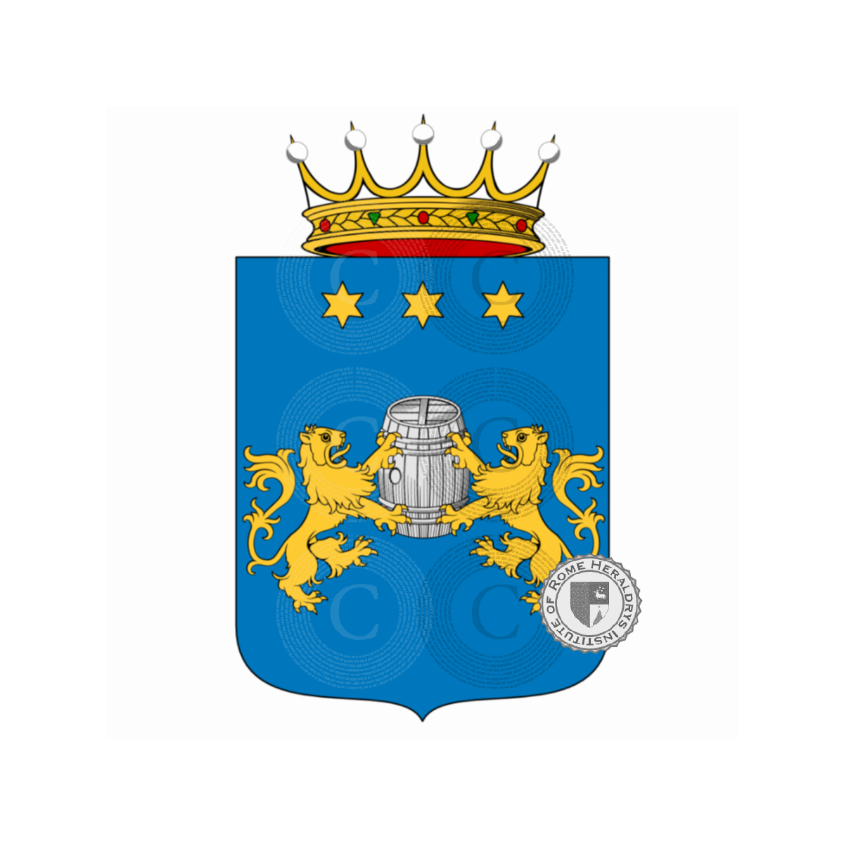 Escudo de la familiaBottaro, Botara,Botarro