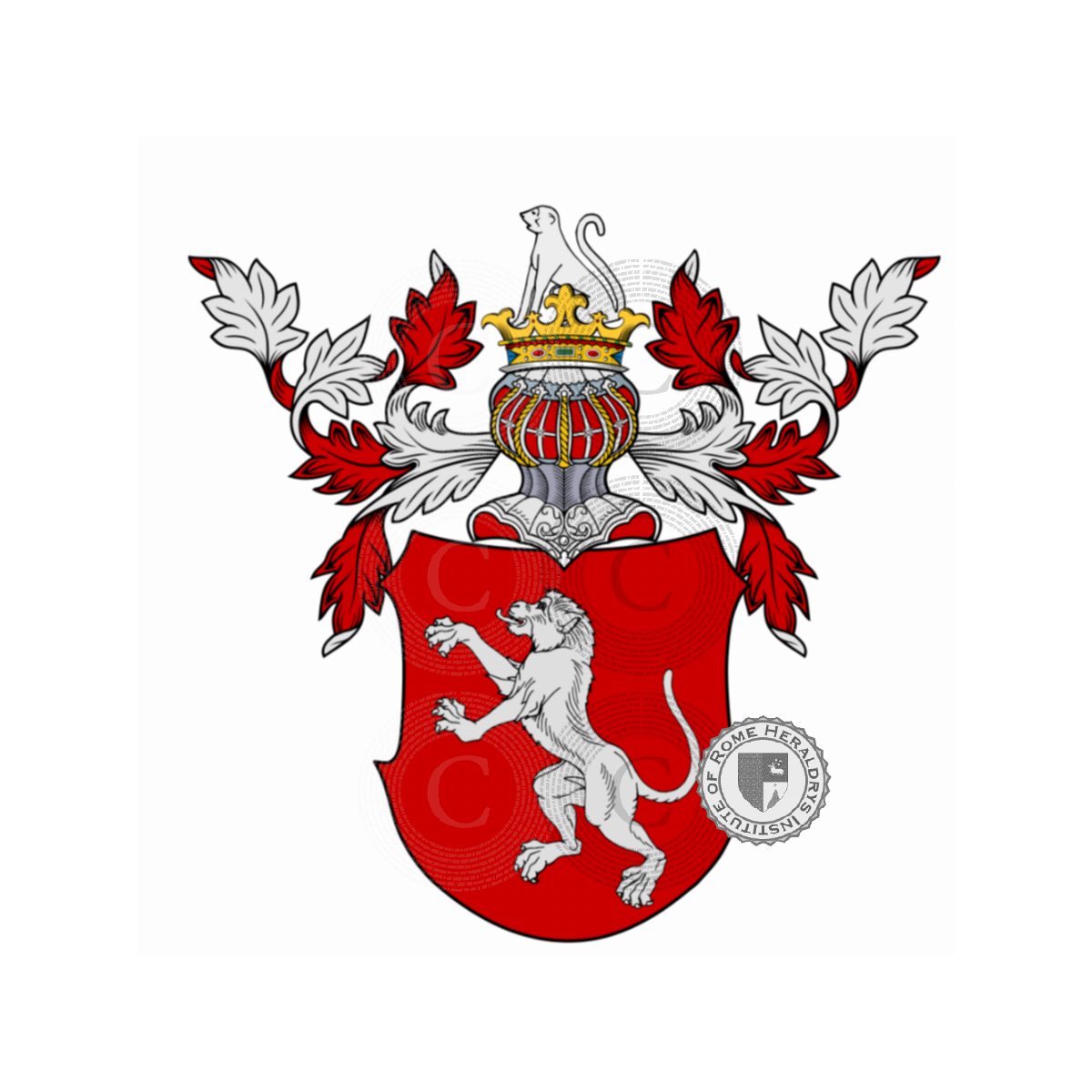 Coat of arms of familyDomeneck, Tumeneck