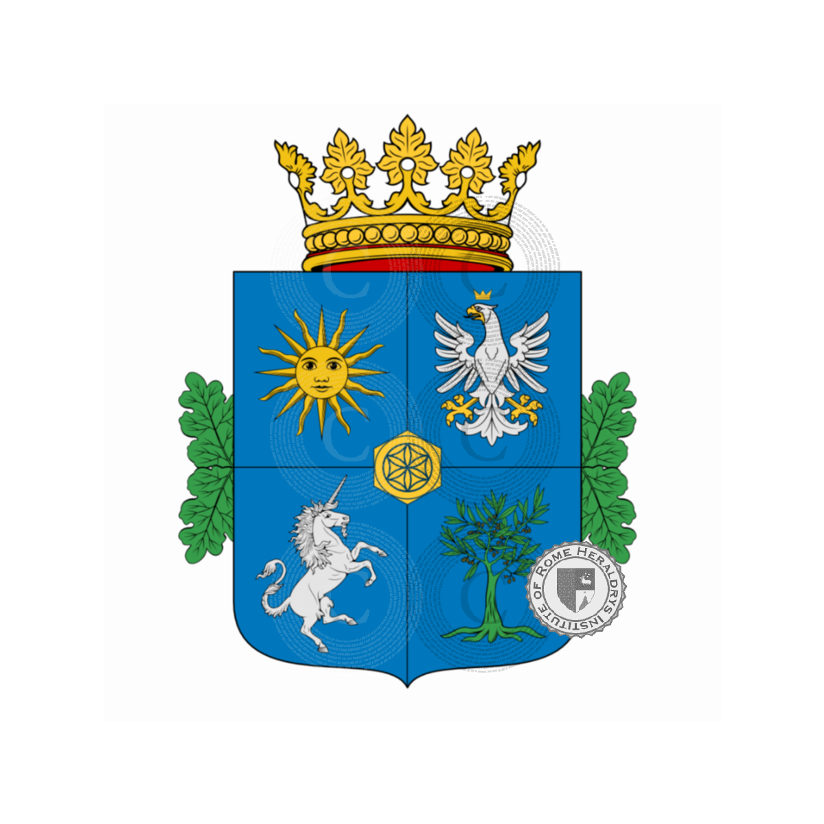 Wappen der FamilieVignoli D'Este