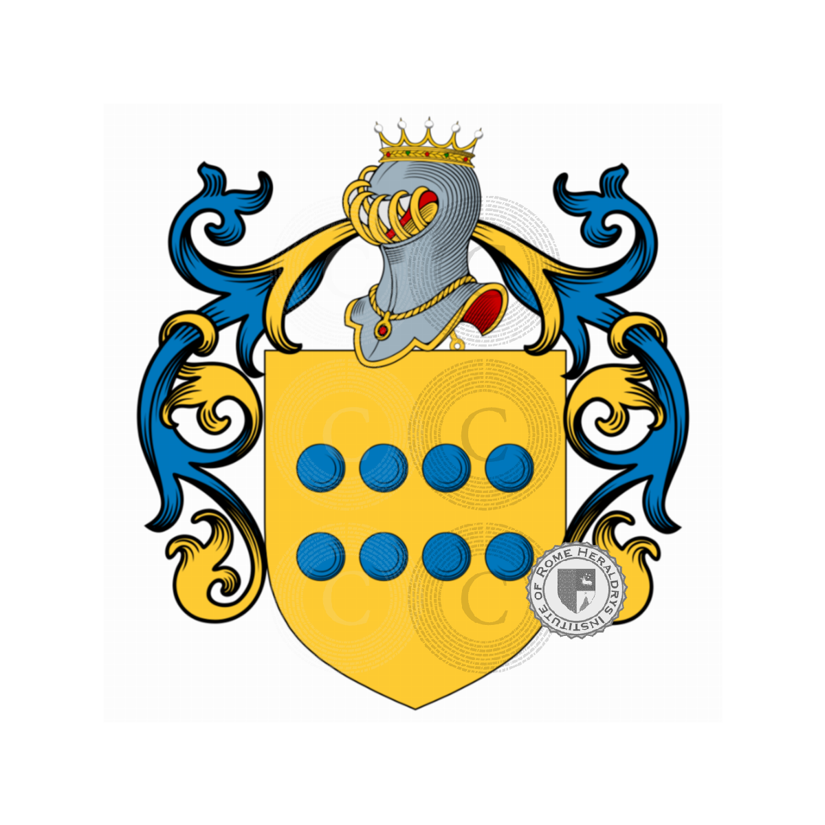 Coat of arms of familyBoccetta, Boccetta,Bozzetto,la Boccetta,la Bozzetta