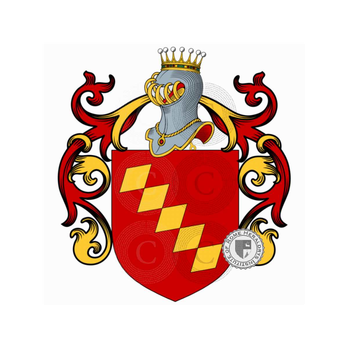 Wappen der FamilieLeontini, Lentini