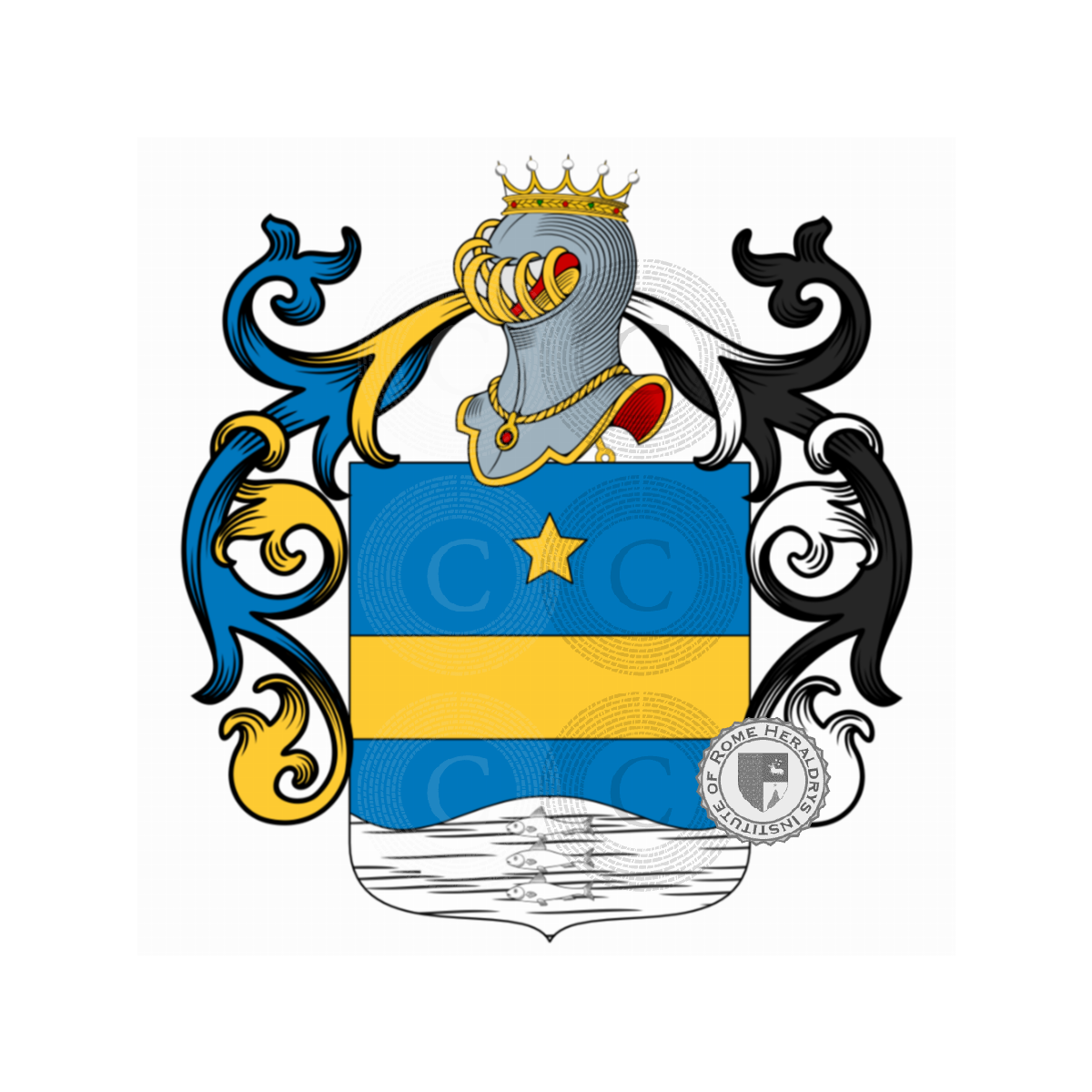 Wappen der FamiliePisciotta