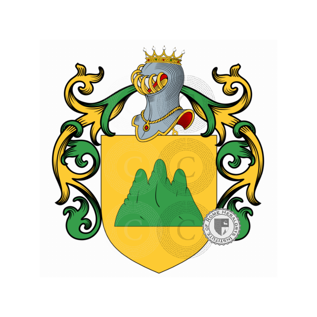 Coat of arms of familyde Montis, de Montis