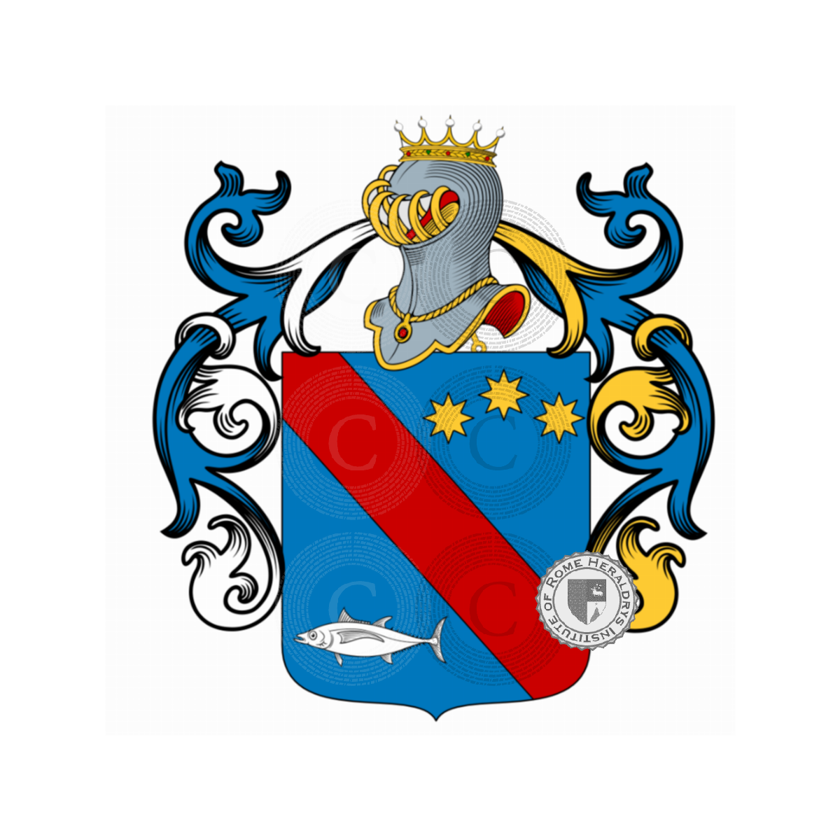 Coat of arms of familyTonini, Tonin