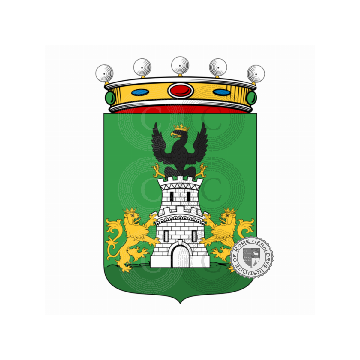 Coat of arms of familyCarenza, Carensa,Carensi,Carenzi