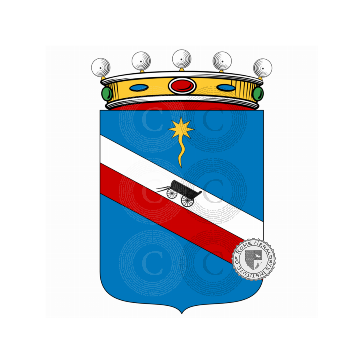 Coat of arms of familyCarraro
