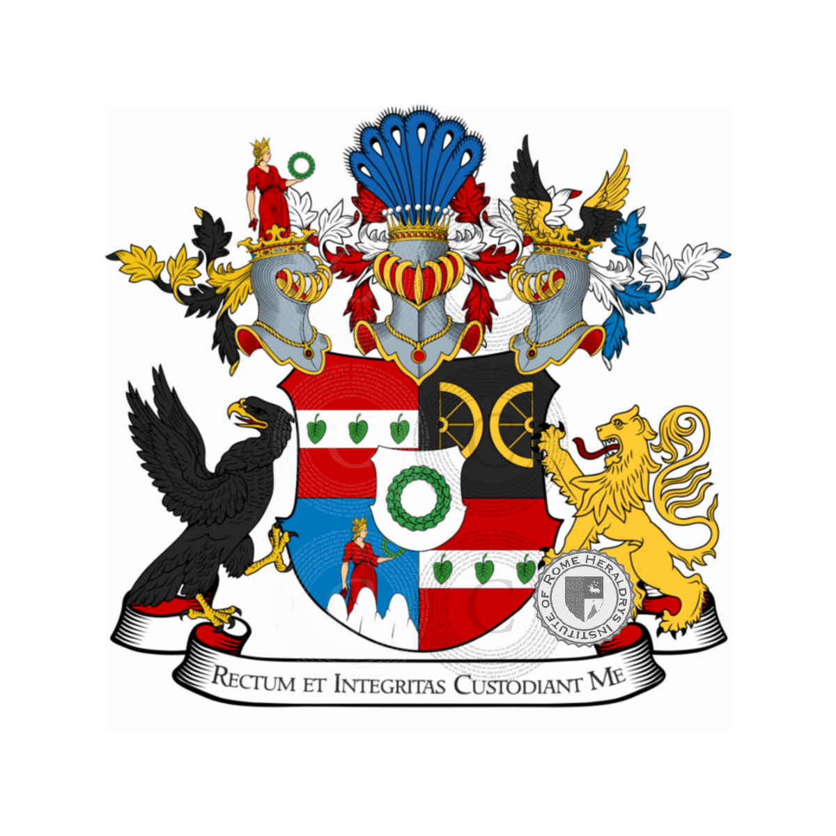 Wappen der FamilieBernstorff, Bernstorff-Gyldensteen