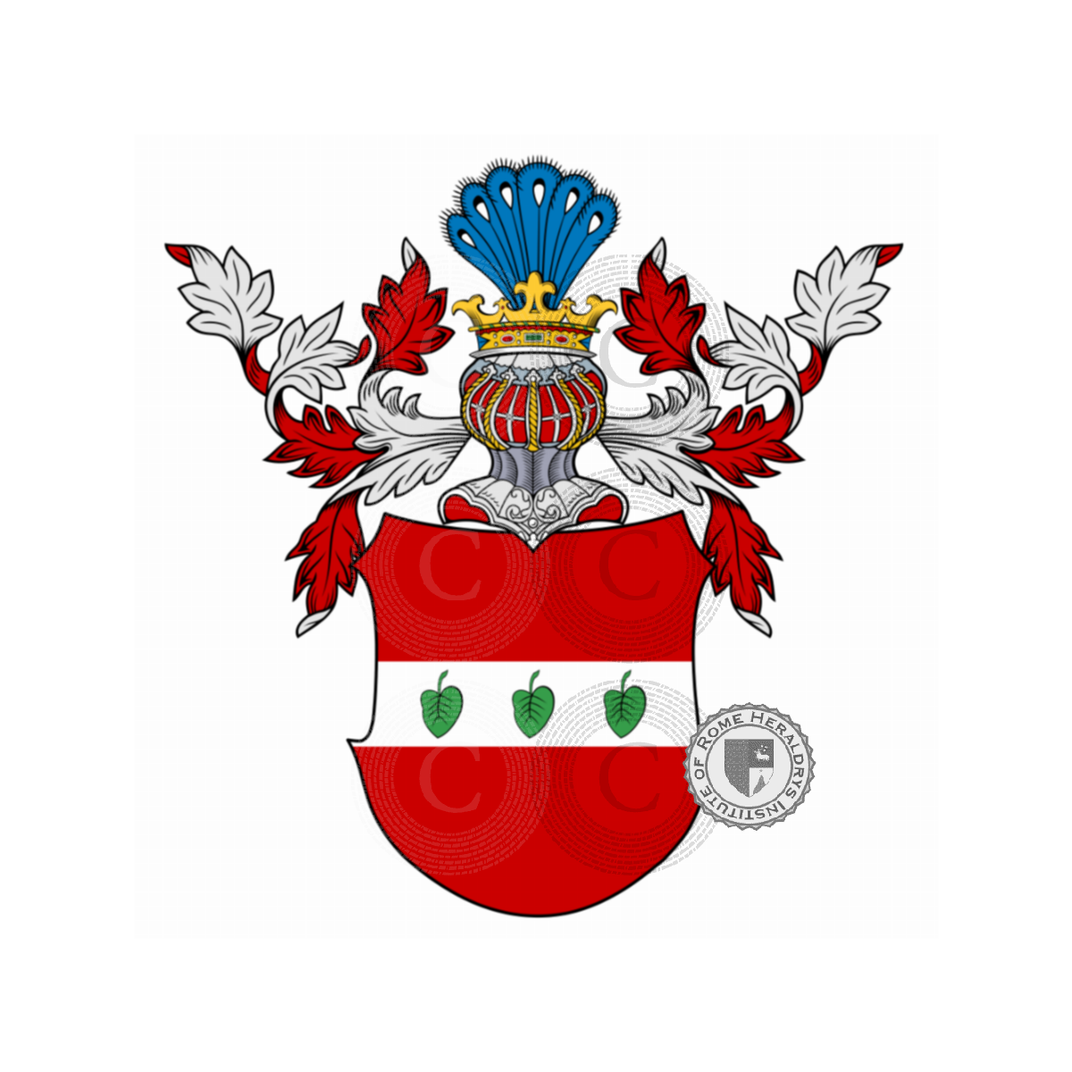 Wappen der FamilieBernstorff, Bernstorff-Gyldensteen