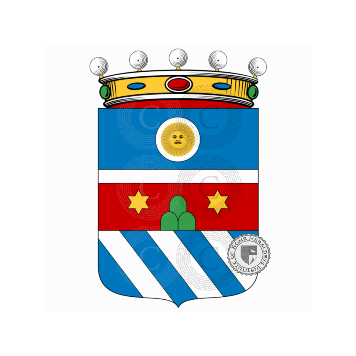 Wappen der FamilieTramonti, Tramonte