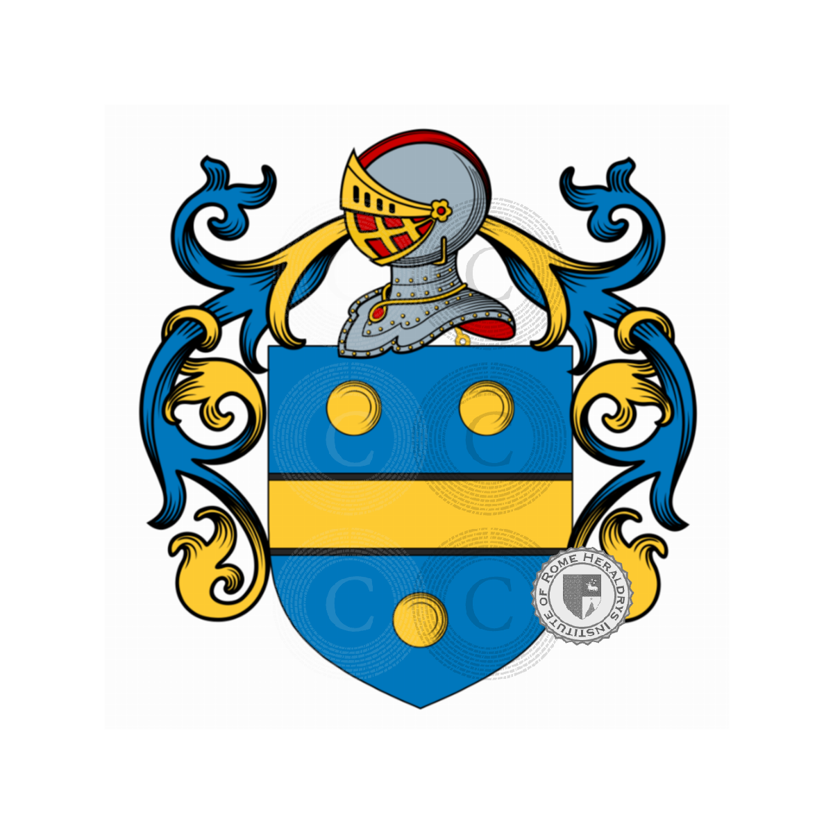 Coat of arms of familyErmoli, Ermo,Ermolli