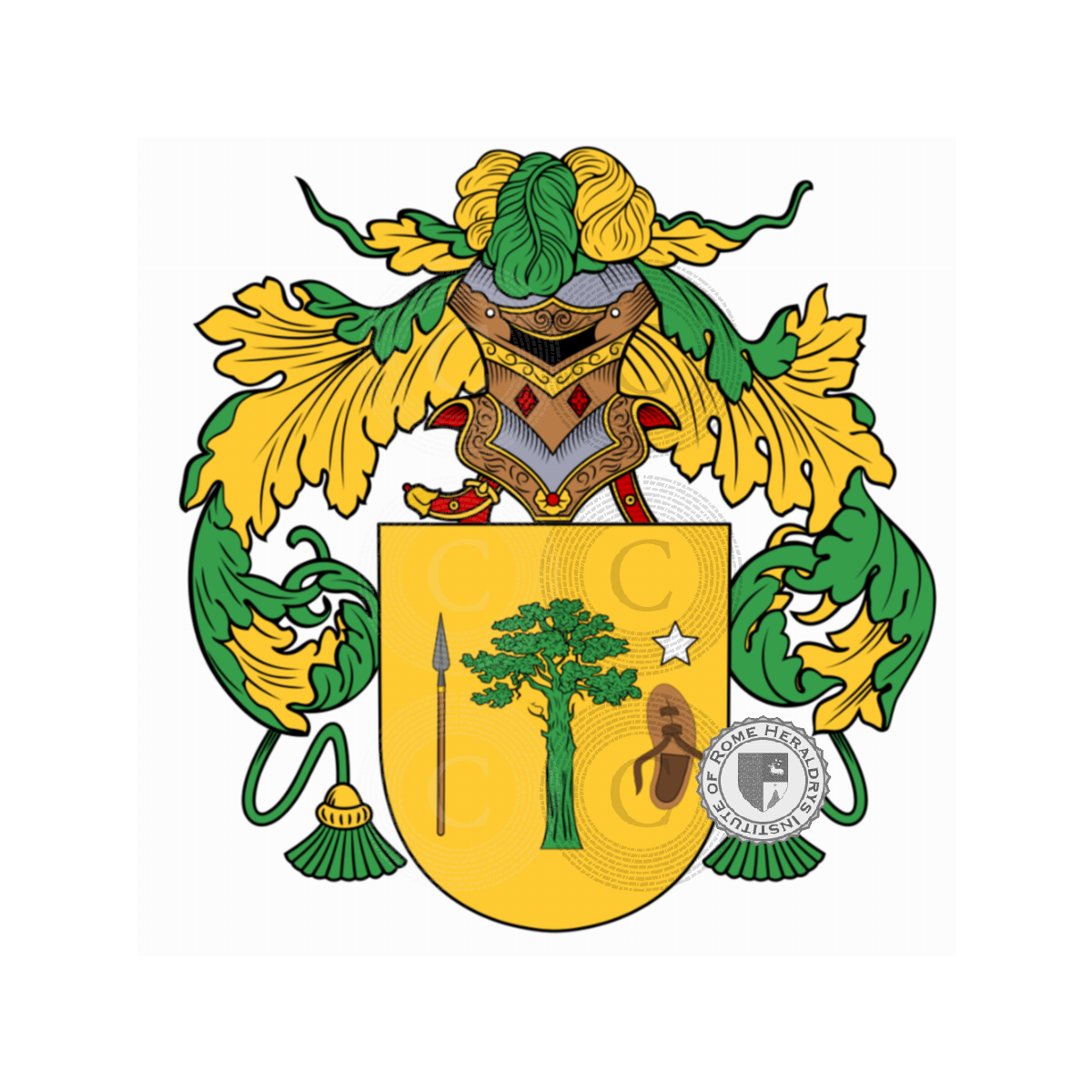 Coat of arms of familyPeguero