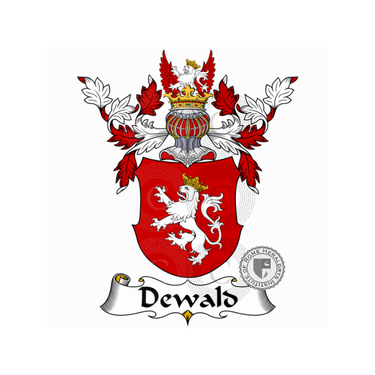 Coat of arms of familyvon Dewald, von Rewald