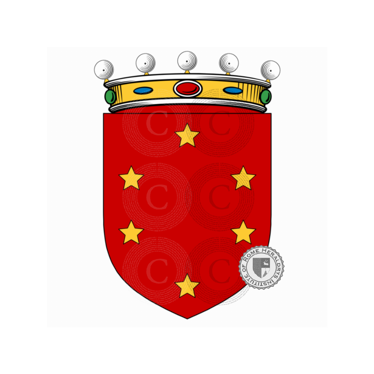 Coat of arms of familyBavosi, Bavosa,Bavosia,Bavoso