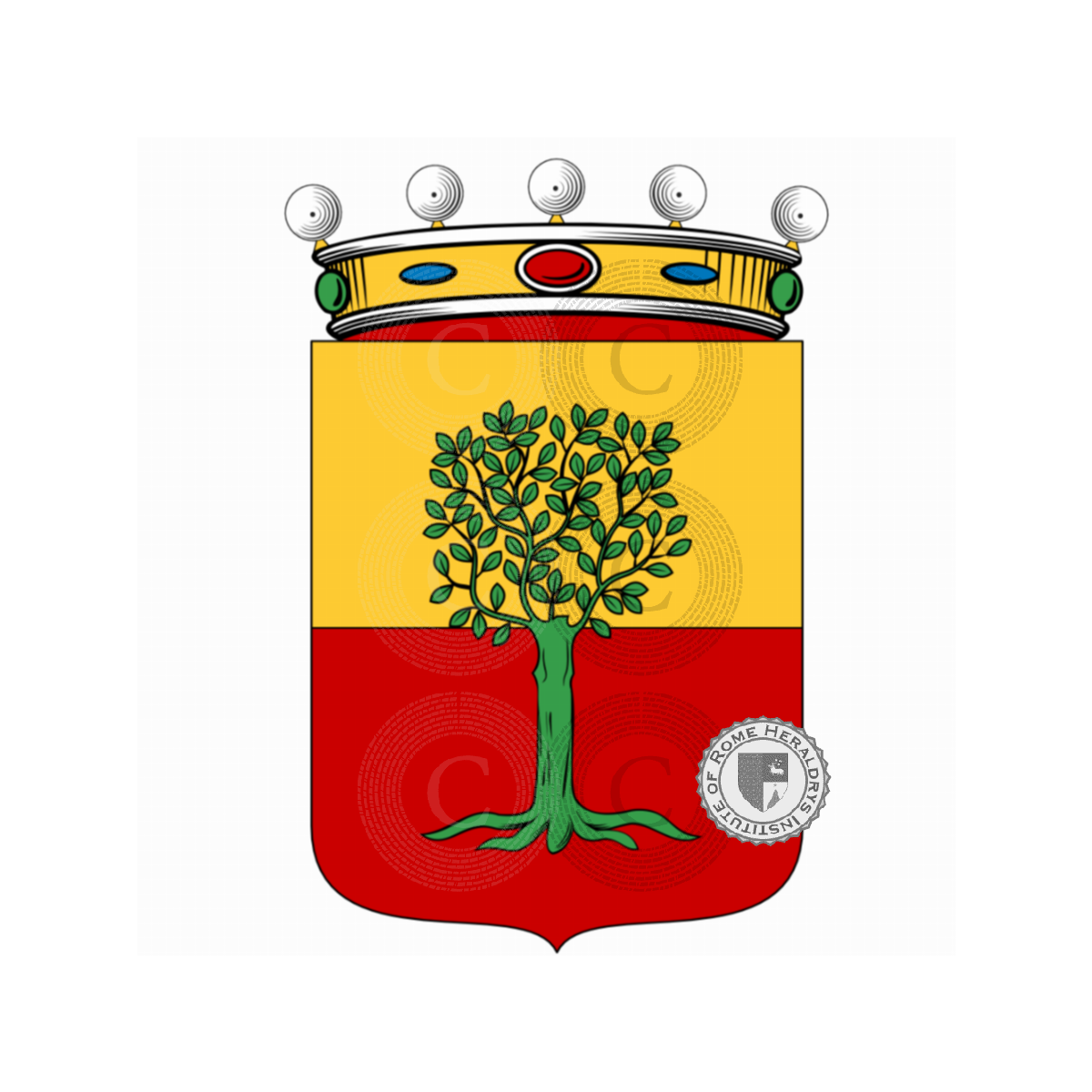 Coat of arms of familyCerrosi