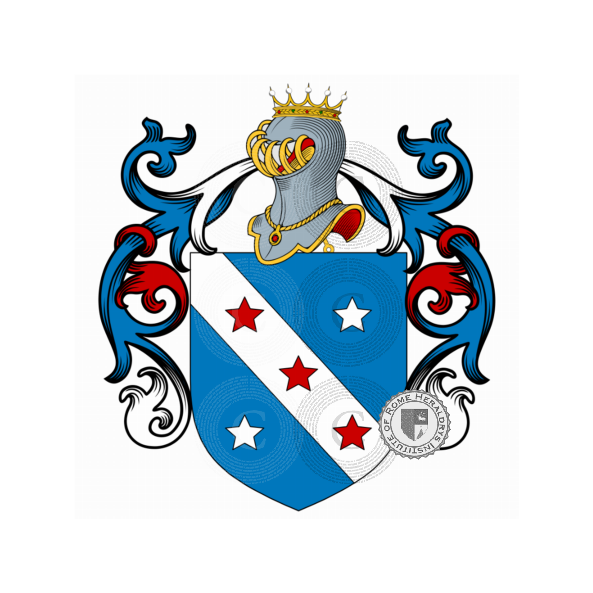Coat of arms of familyLecomte, Lecompte