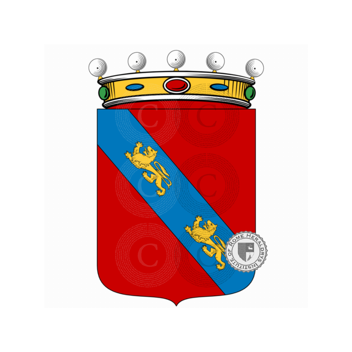Coat of arms of familyCorsio