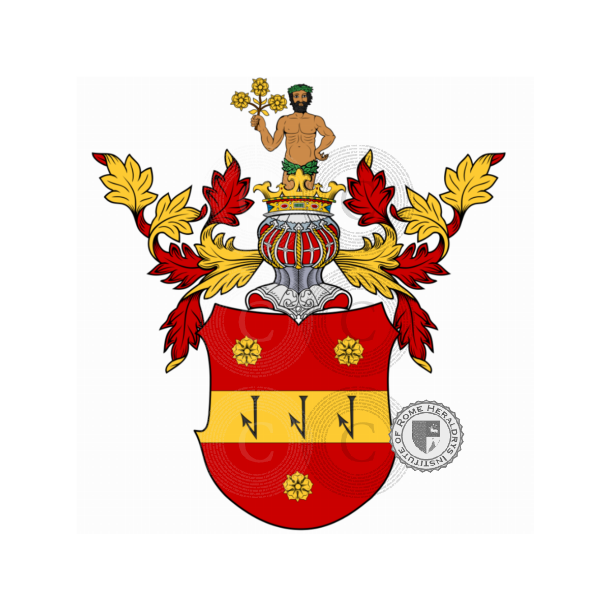 Coat of arms of familyReissen, Reissen,Reissenzahn