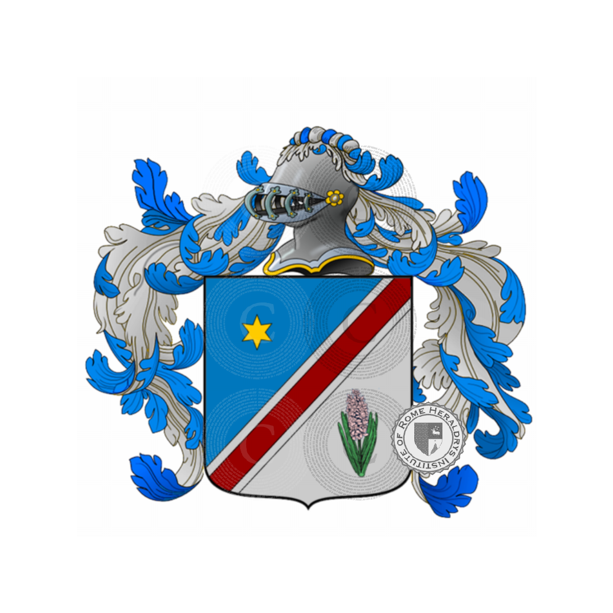 Coat of arms of familybertagni