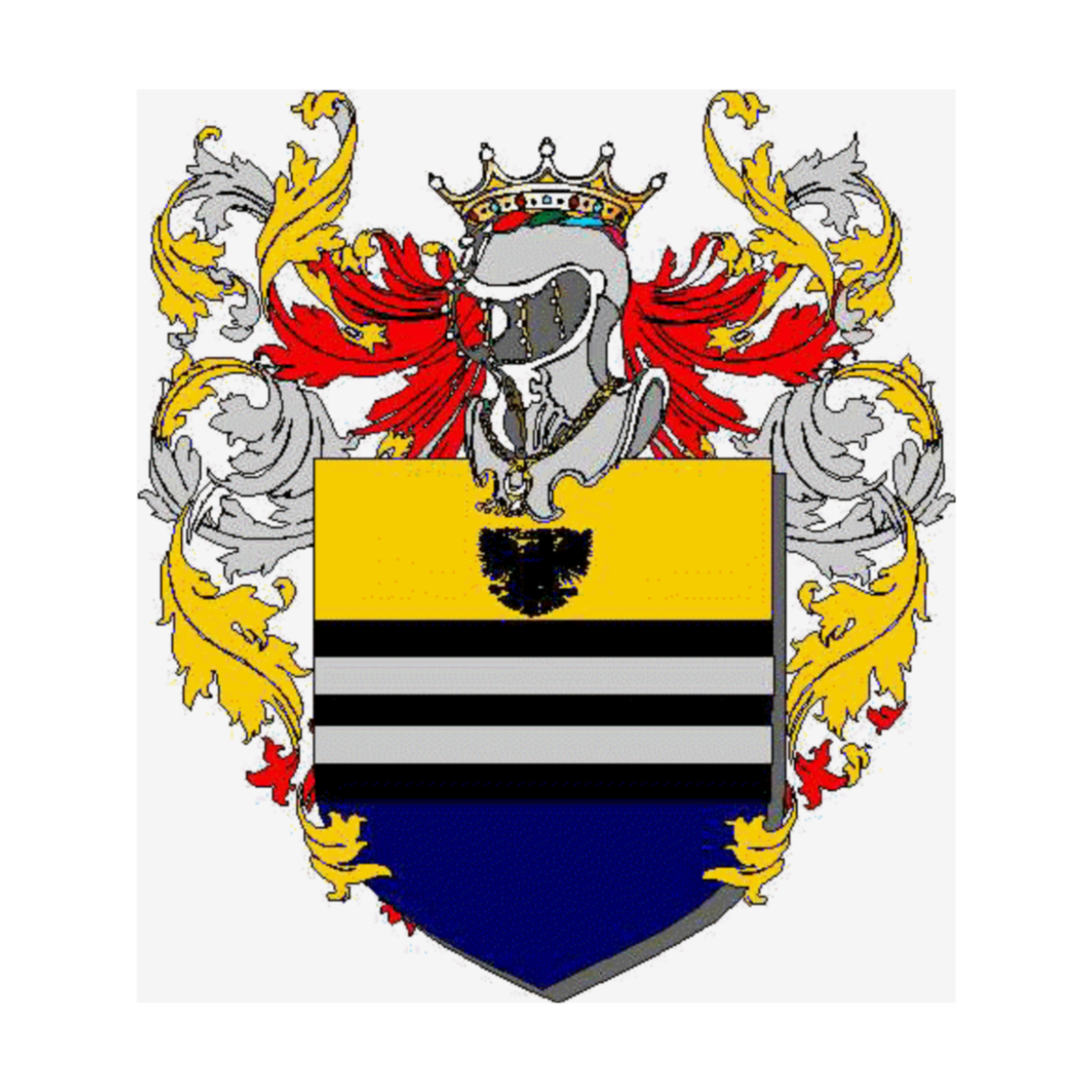 Wappen der Familie, Lecchini,Lechi