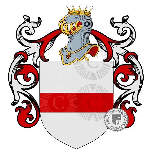 Coat of arms of family Spontini