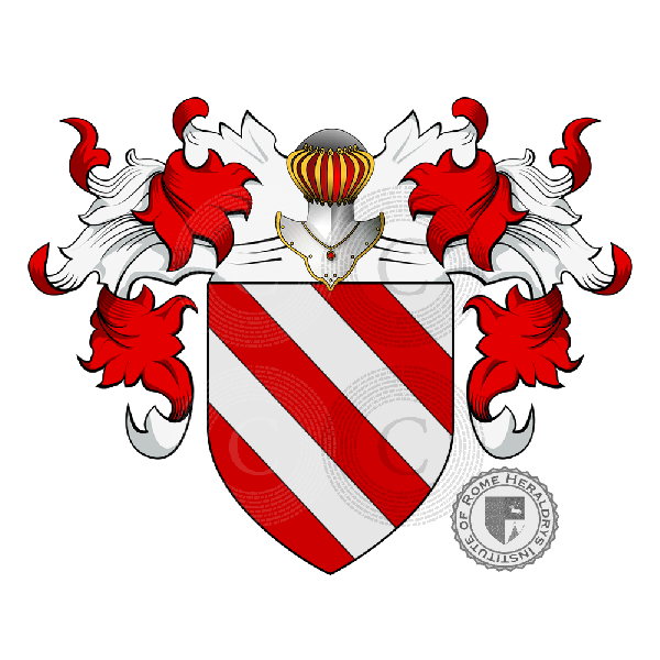 Coat of arms of family Maroncelli