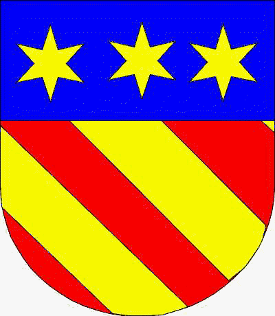 Coat of arms of family Villacigno
